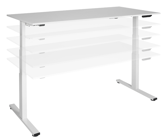 Opnemen Verrast zijn patroon Zit Sta werkplek, Elektrisch hoogte verstelbaar bureau, Nice Price Office  Pro-Fit, 120x80 , 160x80 , 180x80cm PFSZS